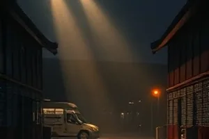 首页主推作品《雾港来信》雨夜码头提灯对峙场景